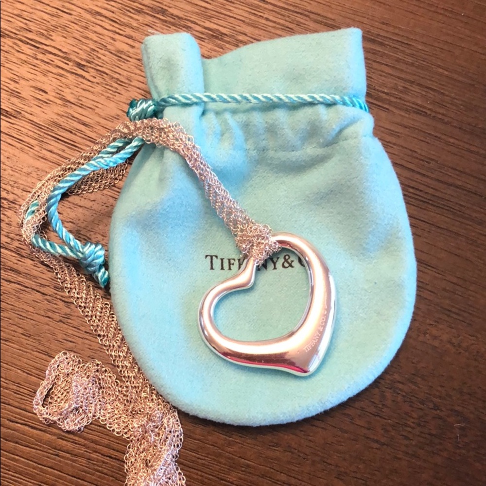 AUTHENTIC TIFFANY & CO. HEART NECKLACE